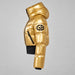 Goldbergh womens Bombardino Ski Jacket in Rich Gold (Rich Gold) - side. AI-generated from manufacturer imagery.