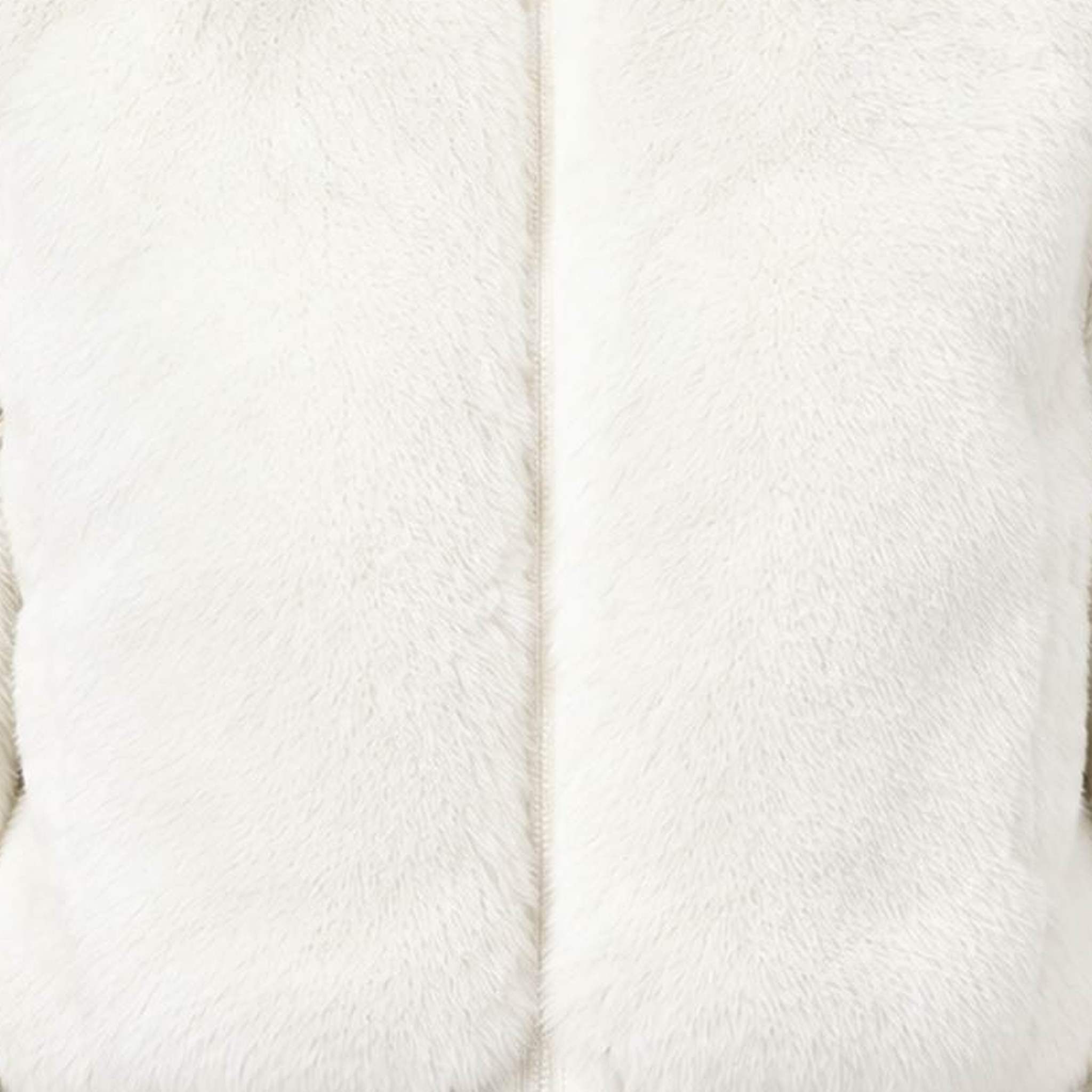 Goldbergh women's Furry Ski Jacket in White – feature detail view. AI-generated from manufacturer imagery.