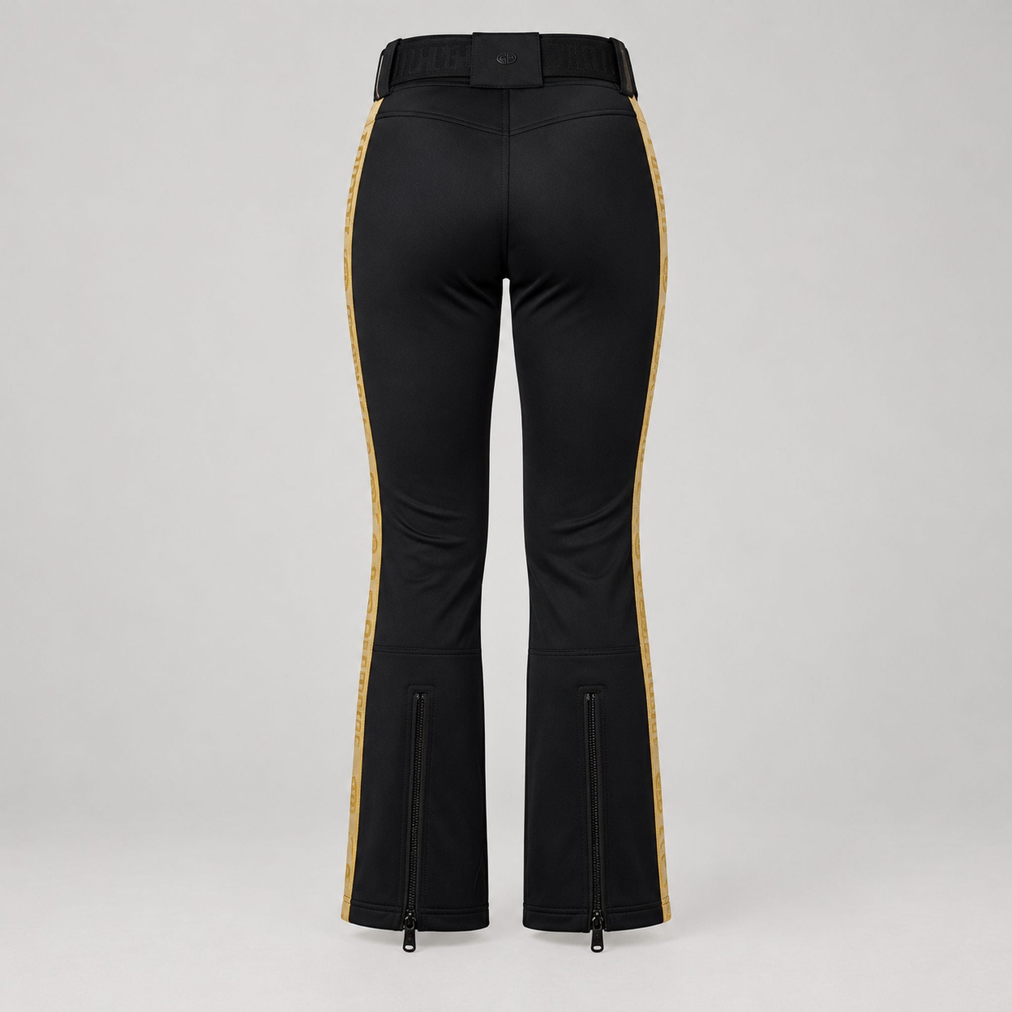 Goldbergh womens Golden Edge Ski Pants in Black (Black) - back. AI-generated from manufacturer imagery.