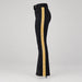 Goldbergh womens Golden Edge Ski Pants in Black (Black) - side. AI-generated from manufacturer imagery.