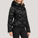Goldbergh women's Harumi Ski Jacket in Black – model side view. AI-generated from manufacturer imagery.