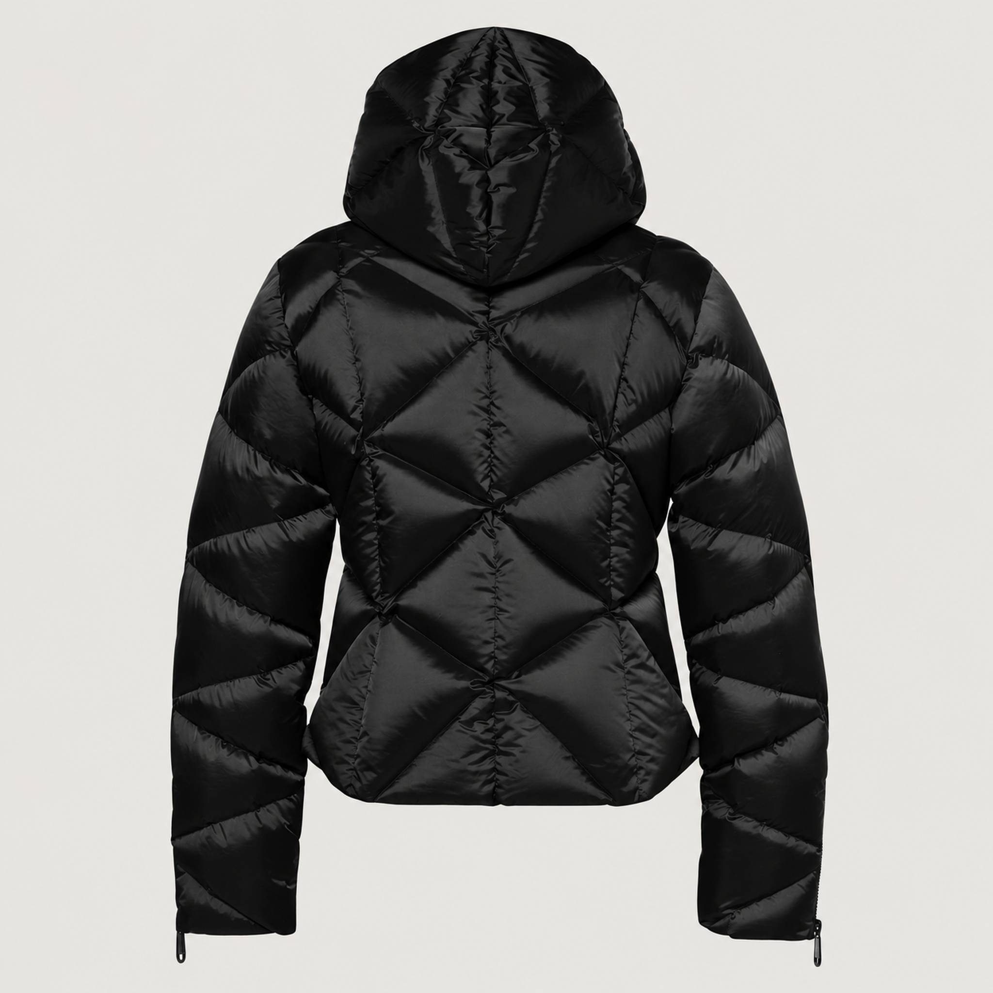 Goldbergh women's Harumi Ski Jacket in Black – back view. AI-generated from manufacturer imagery.