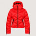 Goldbergh women's Harumi Ski Jacket in Flame Red – front view. AI-generated from manufacturer imagery.