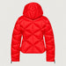 Goldbergh women's Harumi Ski Jacket in Flame Red – back view. AI-generated from manufacturer imagery.