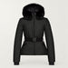 Goldbergh womens Hida Ski Jacket in Black - product front. AI-generated from manufacturer imagery.