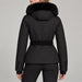 Goldbergh womens Hida Ski Jacket in Black - model back. AI-generated from manufacturer imagery.