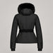Goldbergh womens Hida Ski Jacket in Black - back. AI-generated from manufacturer imagery.