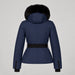Goldbergh womens Hida Ski Jacket in French Blue (French Blue) - back. AI-generated from manufacturer imagery.