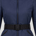 Goldbergh women's Hida Ski Jacket in French Blue – feature detail view. AI-generated from manufacturer imagery.