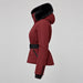 Goldbergh womens Hida Ski Jacket in Vino Rosso (Vino Rosso) - side. AI-generated from manufacturer imagery.