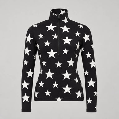Goldbergh womens Hikari Pully in Black (Black) - front. AI-generated from manufacturer imagery.