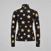 Goldbergh womens Hikari Pully in Black/Gold (Black/Gold) - back. AI-generated from manufacturer imagery.