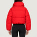 Goldbergh womens Koi Ski Jacket in Flame Red (Flame) - model back. AI-generated from manufacturer imagery.