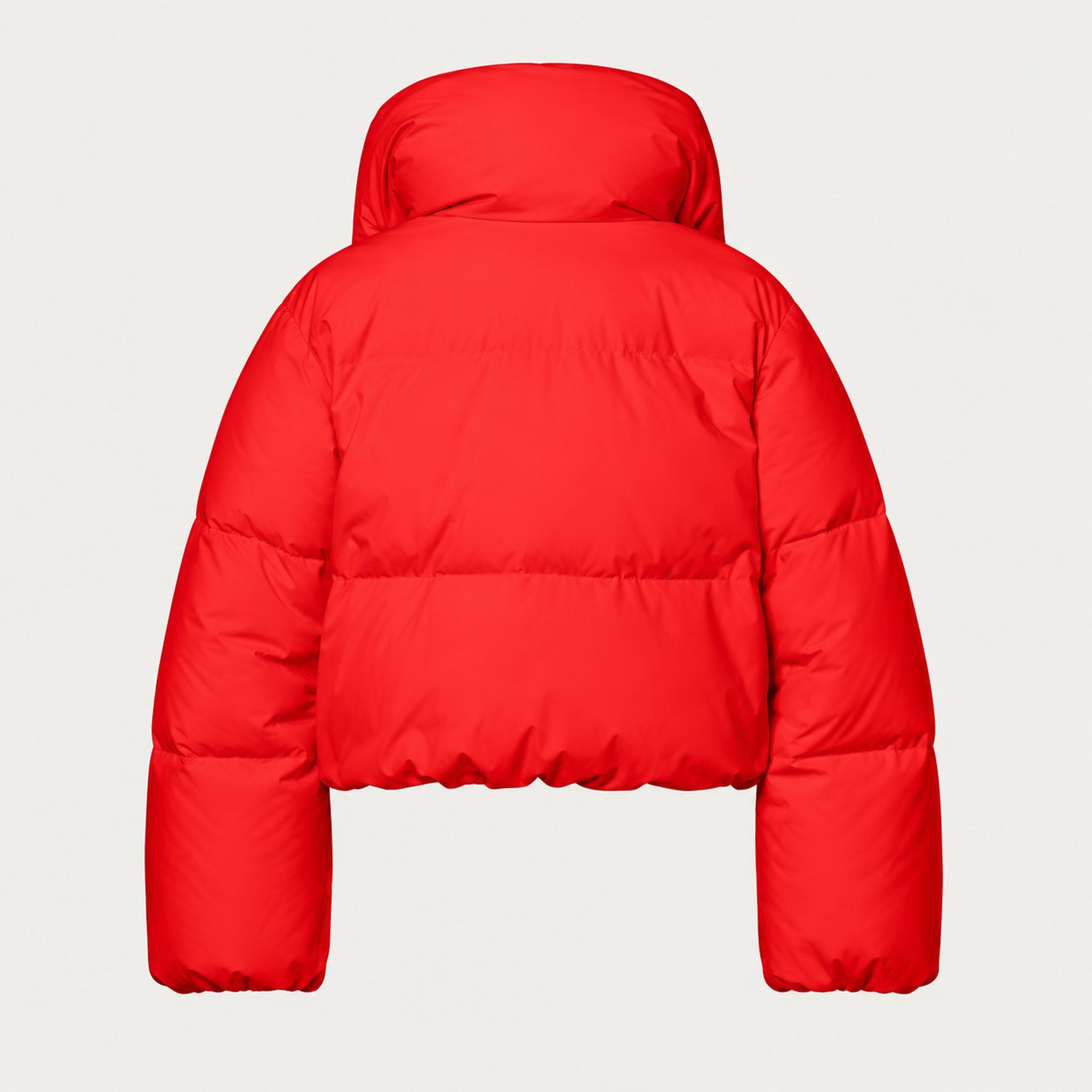Goldbergh women's Koi Ski Jacket in Flame Red – back view. AI-generated from manufacturer imagery.