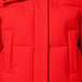 Goldbergh women's Koi Ski Jacket in Flame Red – feature detail view. AI-generated from manufacturer imagery.