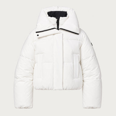 Goldbergh women's Koi Ski Jacket in White – front view. AI-generated from manufacturer imagery.