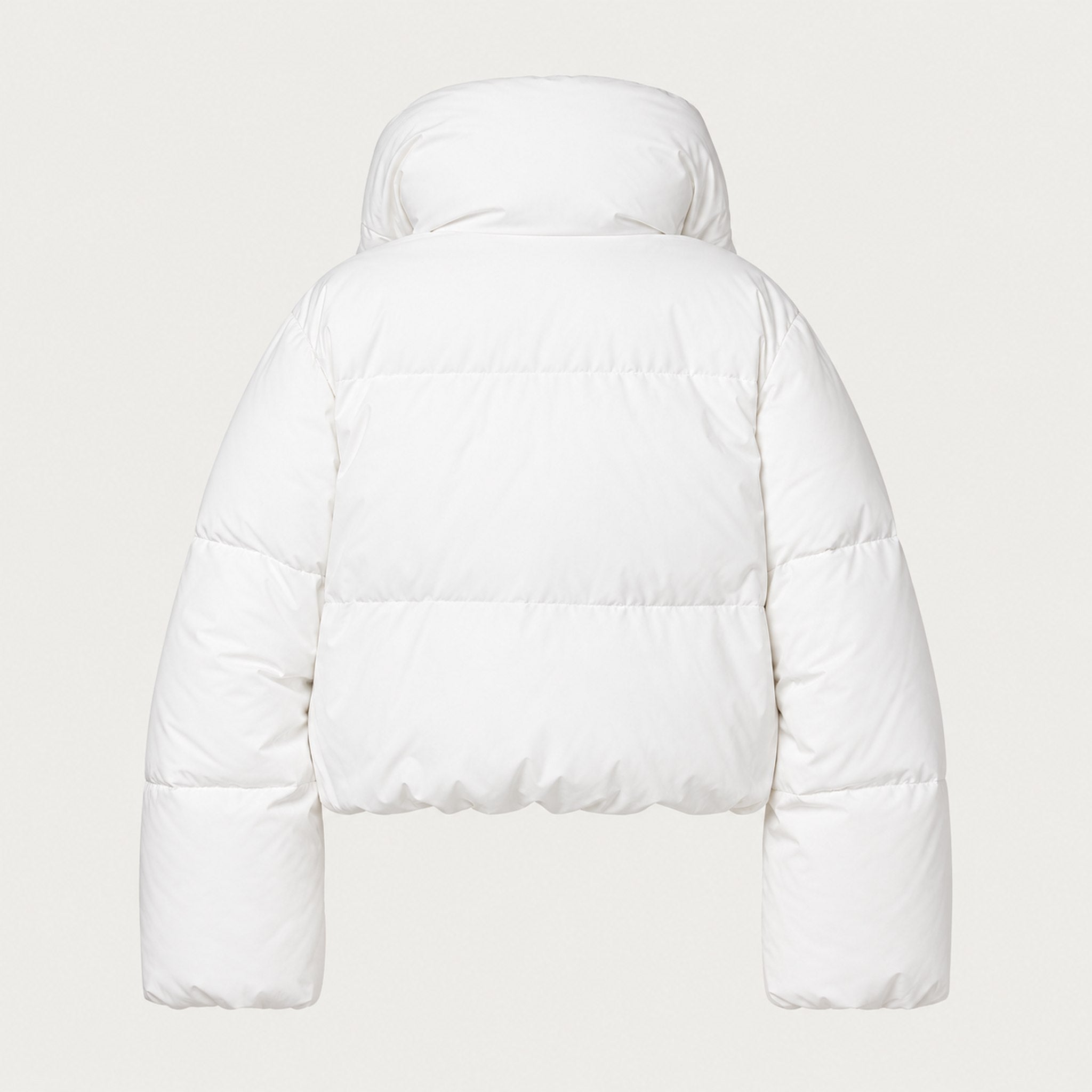 Goldbergh womens Koi Ski Jacket in White (Snow White) - back. AI-generated from manufacturer imagery.