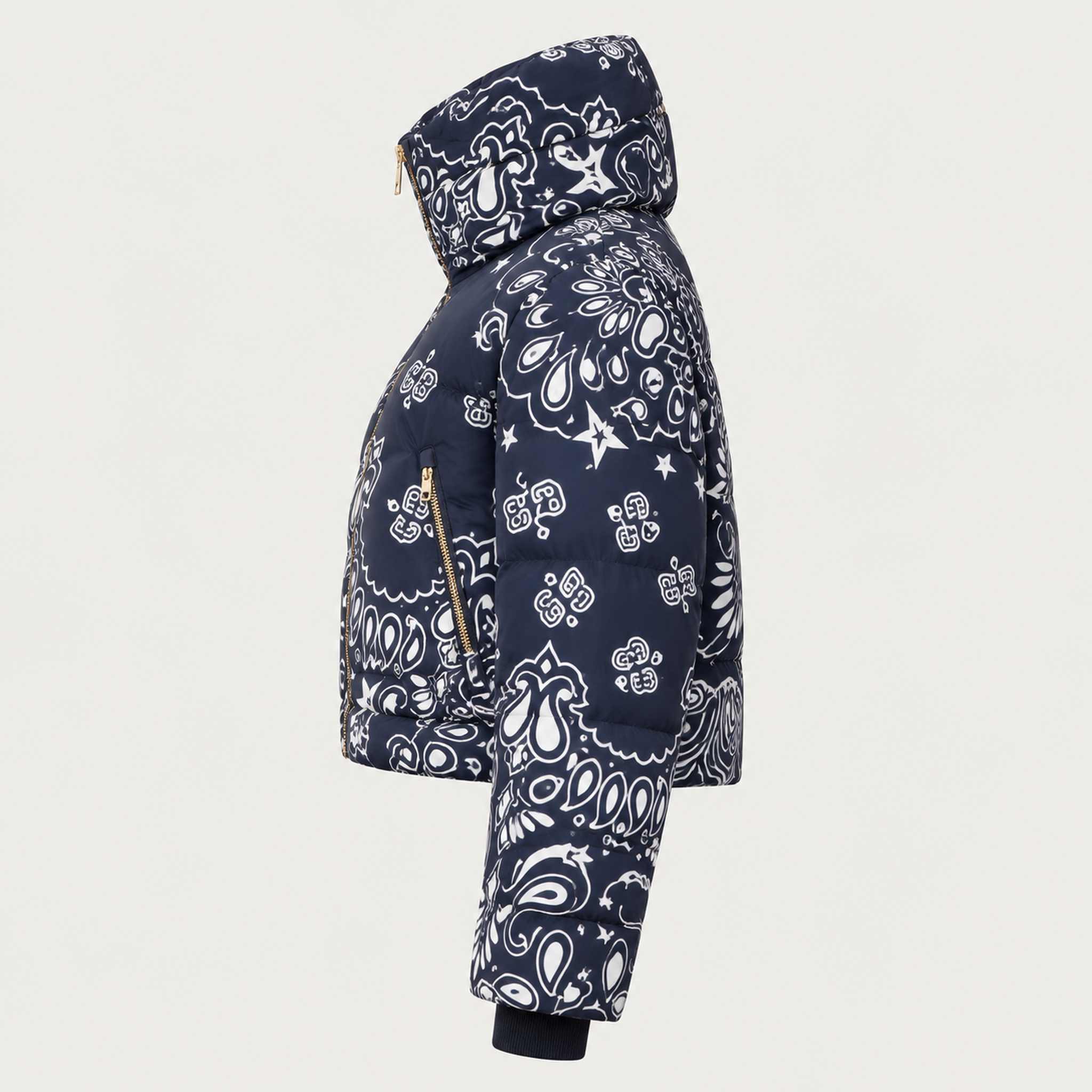 Goldbergh women's Kyoko Ski Jacket – side view. AI-generated from manufacturer imagery.