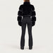 Goldbergh womens Lieke Ski Suit (Black) - model back. AI-generated from manufacturer imagery.