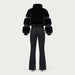 Goldbergh womens Lieke Ski Suit (Black) - back. AI-generated from manufacturer imagery.