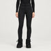 Goldbergh womens Paris Ski Pants in Black (Black) - model front. AI-generated from manufacturer imagery.