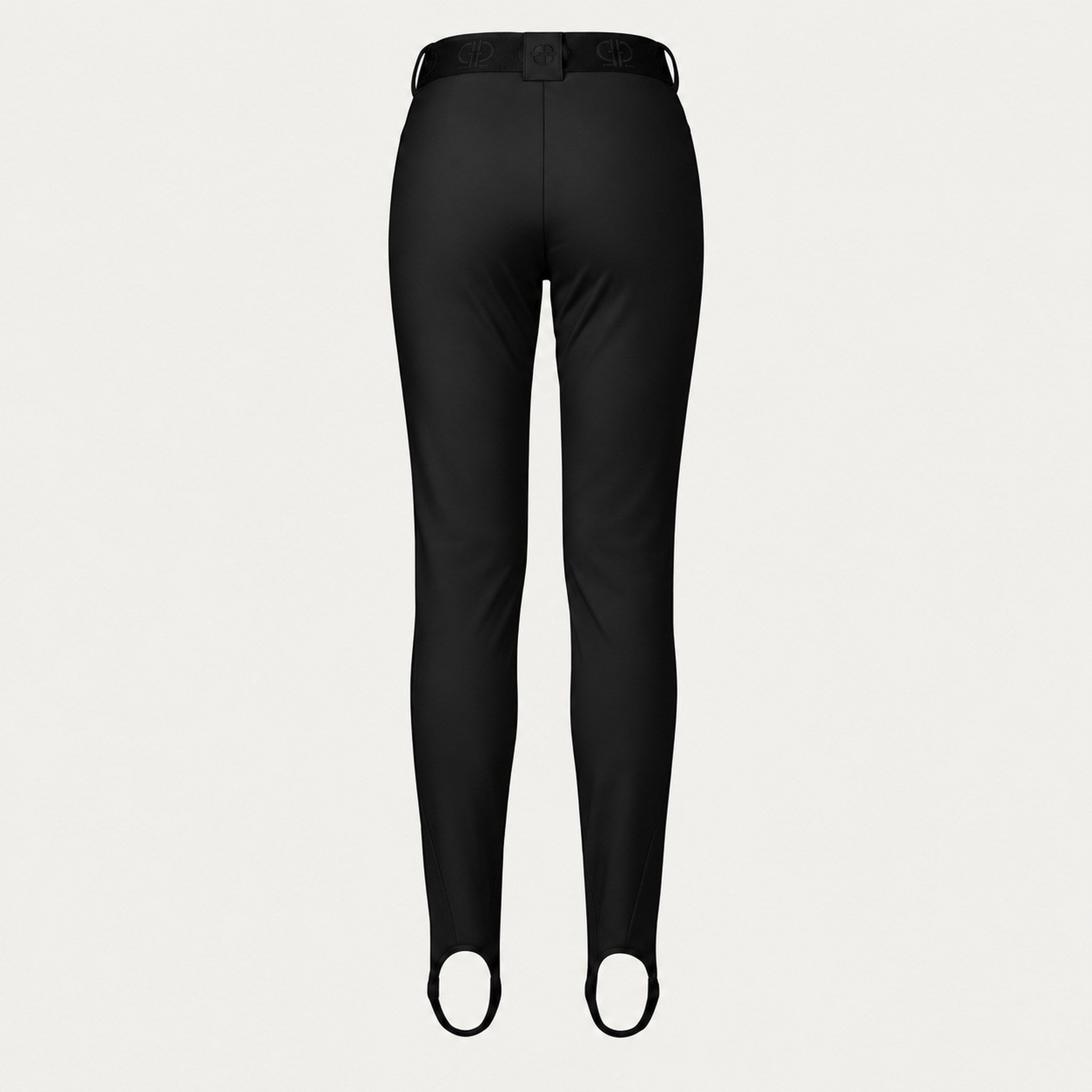 Goldbergh womens Paris Ski Pants in Black (Black) - back. AI-generated from manufacturer imagery.