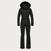 Goldbergh womens Parry Longer Length Ski Suit in Black (Black) - back. AI-generated from manufacturer imagery.