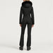 Goldbergh womens Parry Ski Suit in Black (Black) - model back. AI-generated from manufacturer imagery.