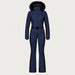 Goldbergh womens Parry Ski Suit in French Blue (French Blue) - front. AI-generated from manufacturer imagery.