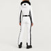 Goldbergh womens Parry Ski Suit in White (Snow White) - model back. AI-generated from manufacturer imagery.