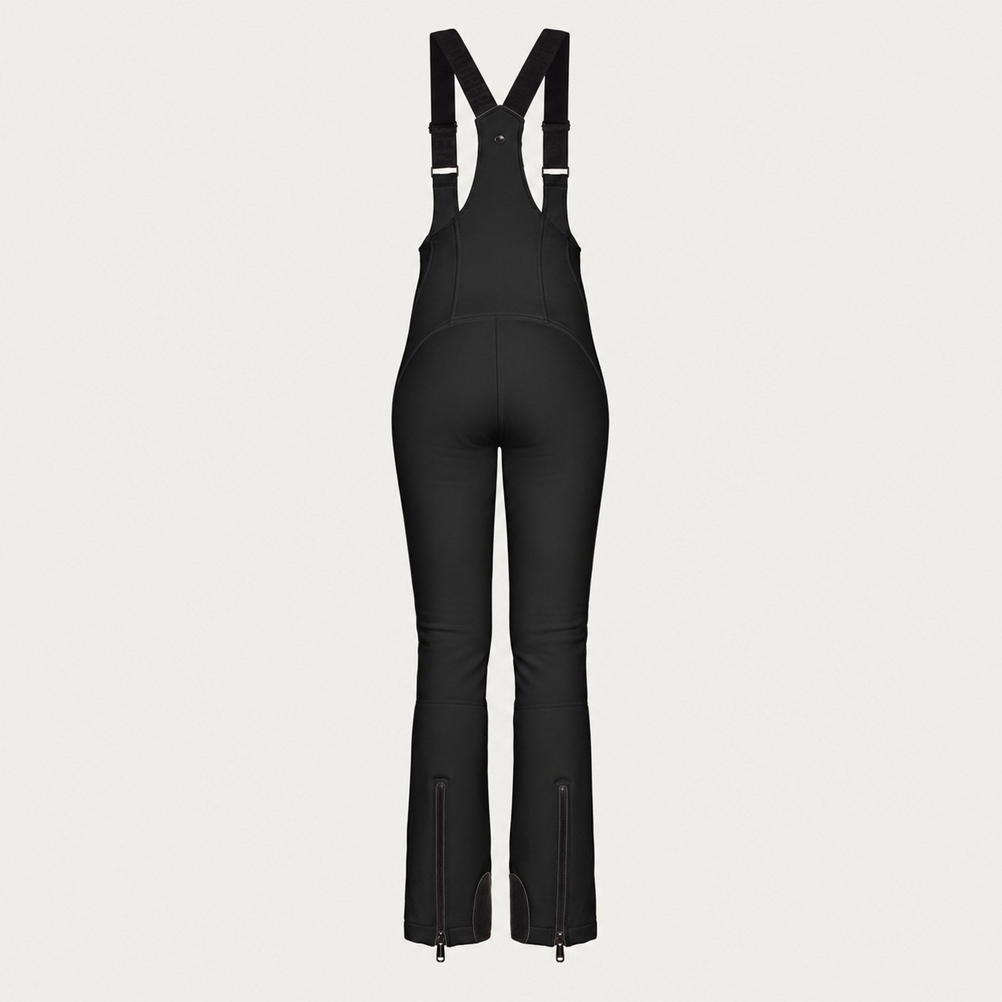 Goldbergh womens Phoebe Salopettes in Black (Black) - back. AI-generated from manufacturer imagery.