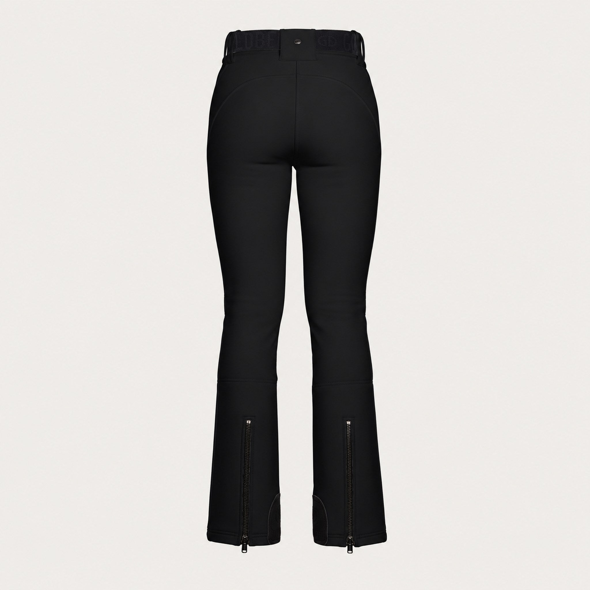 Goldbergh womens Pippa Longer Length Ski Pants in Black (Black) - back. AI-generated from manufacturer imagery.