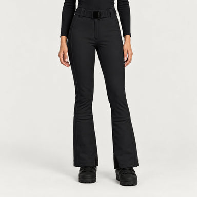 Goldbergh womens Pippa Ski Pants in Black (Black) - model front. AI-generated from manufacturer imagery.