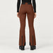 Goldbergh womens Pippa Ski Pants in Deep Mocha (Deep Mocha) - model back. AI-generated from manufacturer imagery.