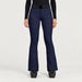Goldbergh womens Pippa Ski Pants in French Blue (French Blue) - model front. AI-generated from manufacturer imagery.