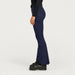 Goldbergh womens Pippa Ski Pants in French Blue (French Blue) - model side. AI-generated from manufacturer imagery.