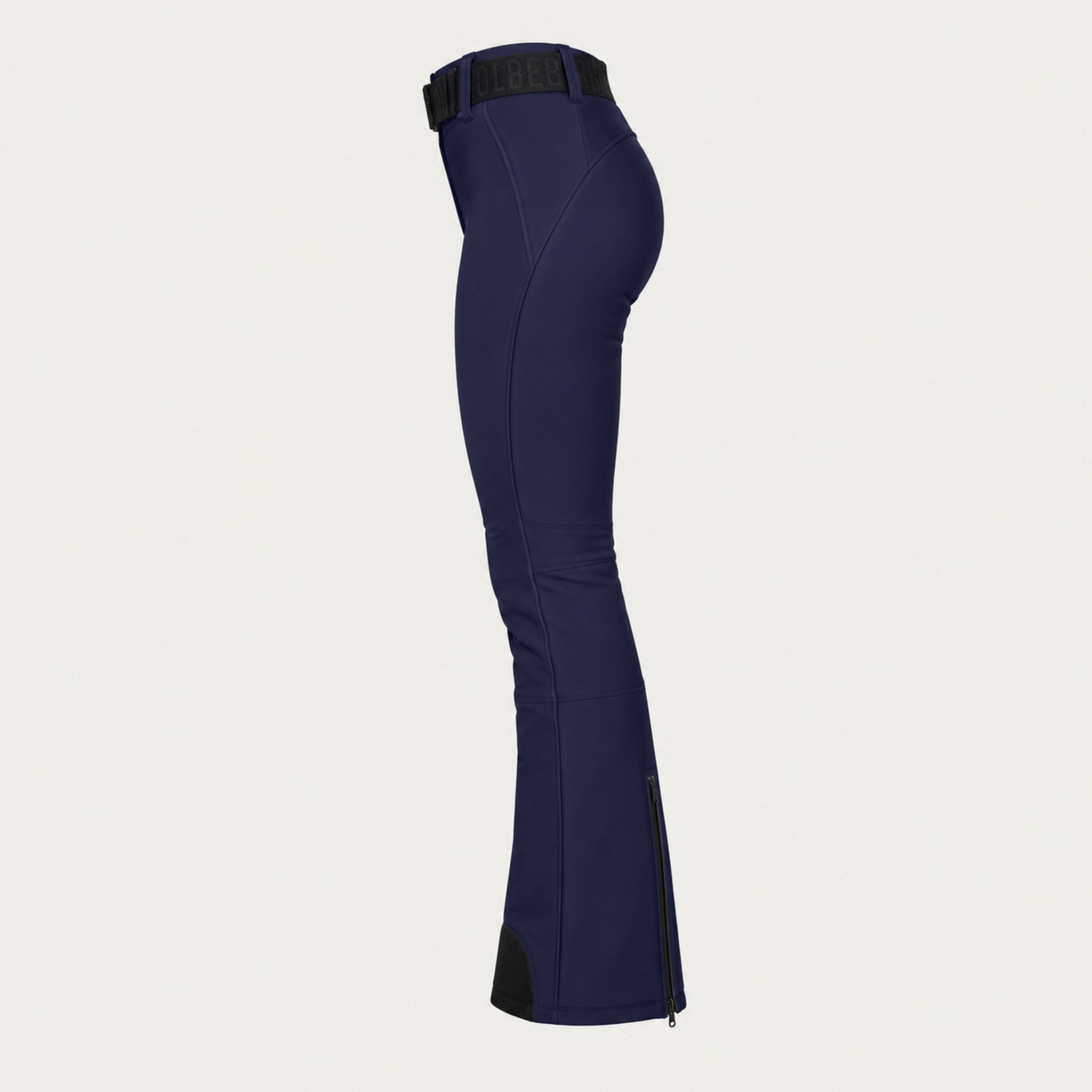 Goldbergh womens Pippa Ski Pants in French Blue (French Blue) - side. AI-generated from manufacturer imagery.