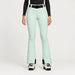 Goldbergh womens Pippa Ski Pants in Matcha Mint (Matcha Mint) - model front. AI-generated from manufacturer imagery.