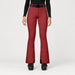 Goldbergh womens Pippa Ski Pants in Vino Rosso (Vino Rosso) - model front. AI-generated from manufacturer imagery.