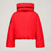 Goldbergh Porter Ski Jacket in Flame Red in Flame — back. AI-generated from manufacturer reference photographs.