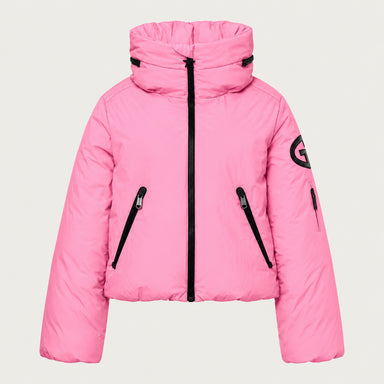 Goldbergh women's Porter Ski Jacket in Pink Cosmos – front view. AI-generated from manufacturer imagery.