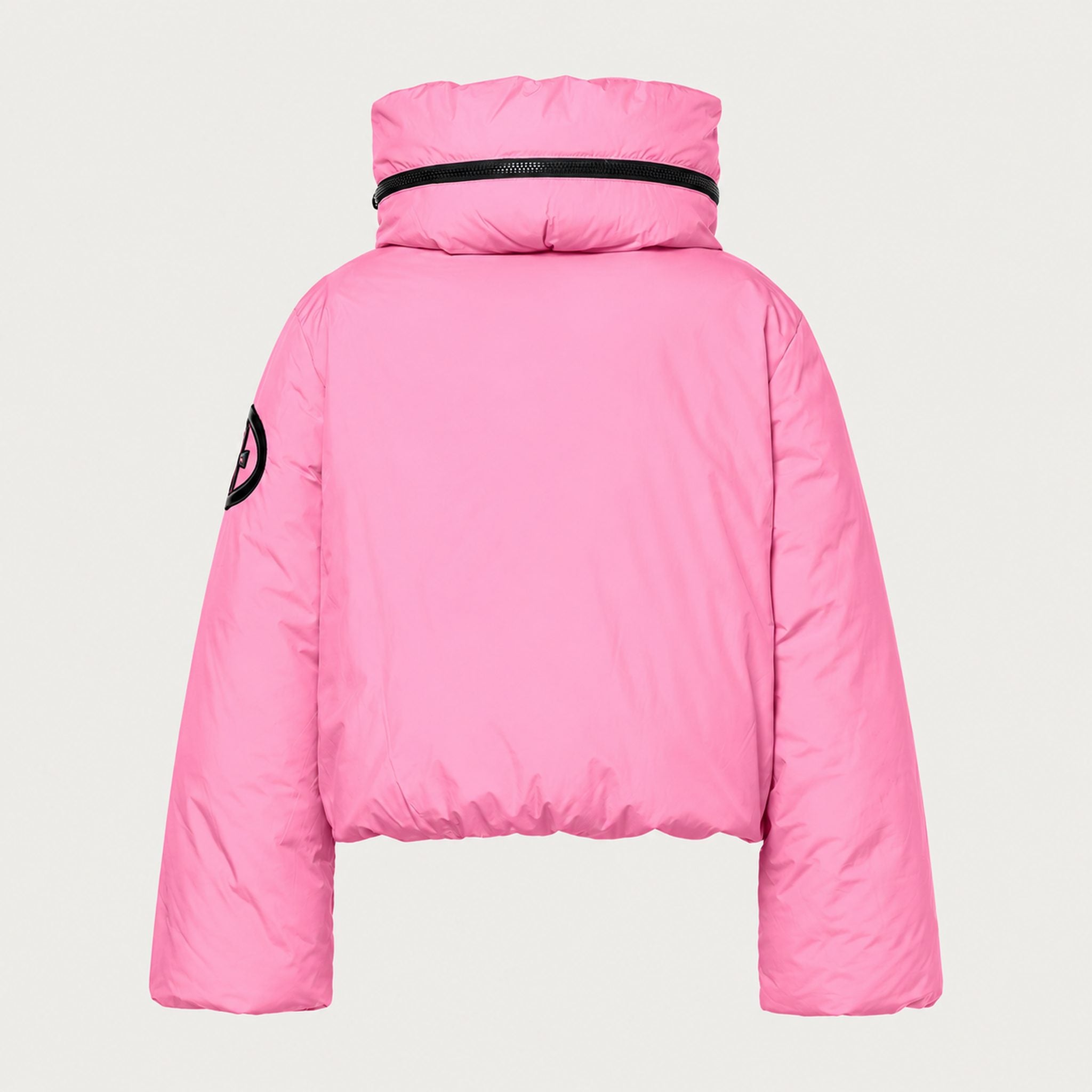 Goldbergh women's Porter Ski Jacket in Pink Cosmos – back view. AI-generated from manufacturer imagery.