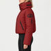 Goldbergh womens Porter Ski Jacket in Vino Rosso (Vino Rosso) - model side. AI-generated from manufacturer imagery.