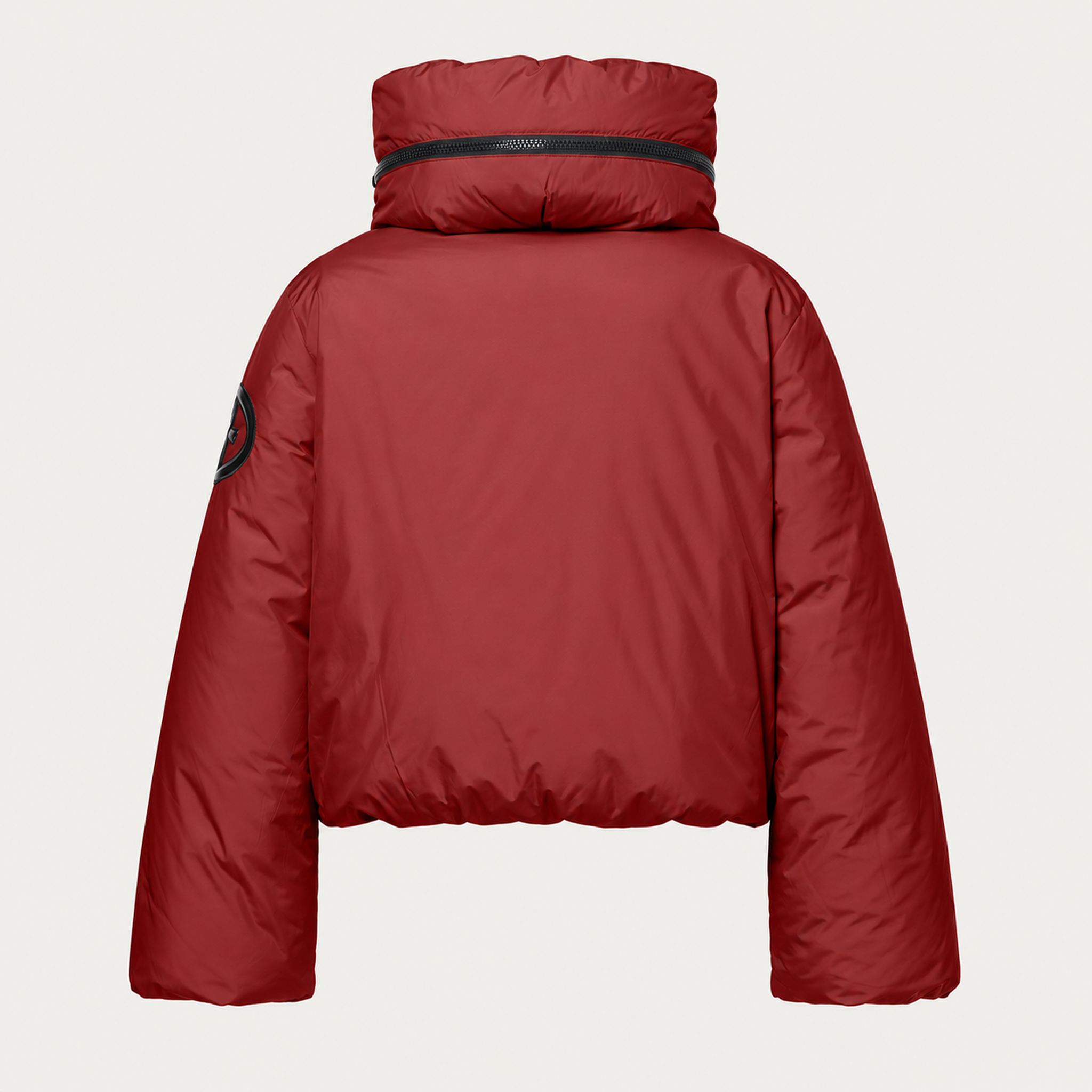 Goldbergh womens Porter Ski Jacket in Vino Rosso (Vino Rosso) - back. AI-generated from manufacturer imagery.
