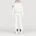 Goldbergh women's Porter Ski Jacket in White – back on model.