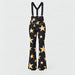 Goldbergh Sakuya Ski Pants Ski Pants in Black Gold — front. AI-generated from manufacturer reference photographs.