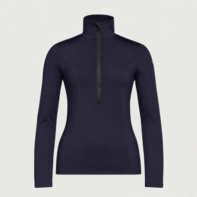 Goldbergh Serena Pully in French Blue in French Blue — front. AI-generated from manufacturer reference photographs.