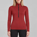 Goldbergh Serena Pully in Vino Rosso in Vino Rosso — model front. AI-generated from manufacturer reference photographs.
