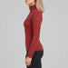 Goldbergh Serena Pully in Vino Rosso in Vino Rosso — model side. AI-generated from manufacturer reference photographs.