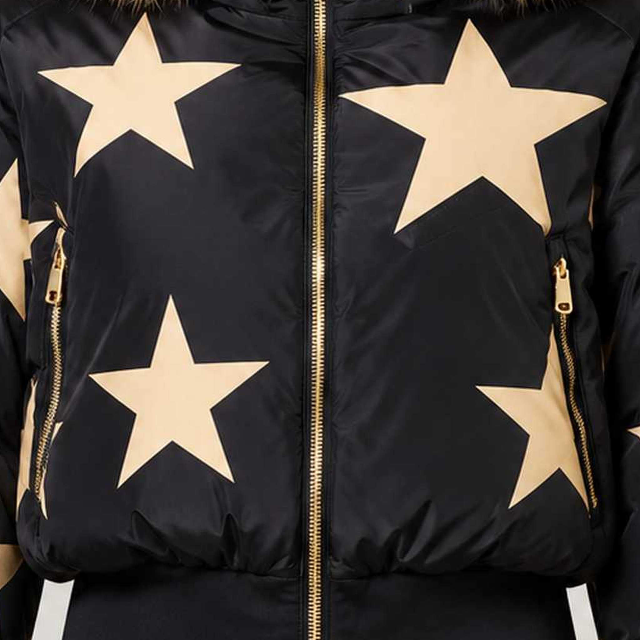 Goldbergh women's Shinnen Ski Jacket – feature detail view. AI-generated from manufacturer imagery.